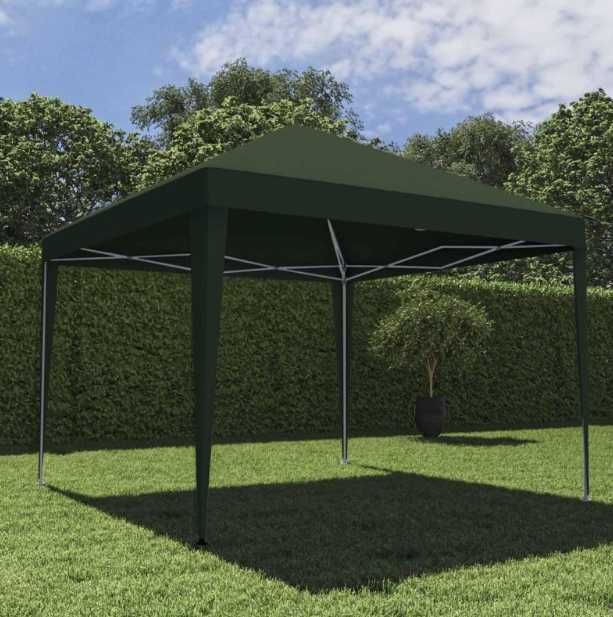Pavilion CORT Umbrela Cadru Metal Gradina Terasa  Pliabil 3X3X2.55M
