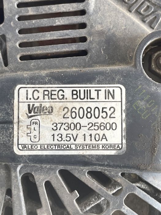 Alternator Hyundai Ix35 Lm, El, Elh 2009 - > 2.0Benzina 37300-25600