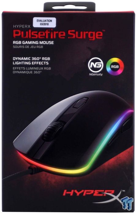Игровая мышь HyperX Pulsefire Surge (RGB 360°)