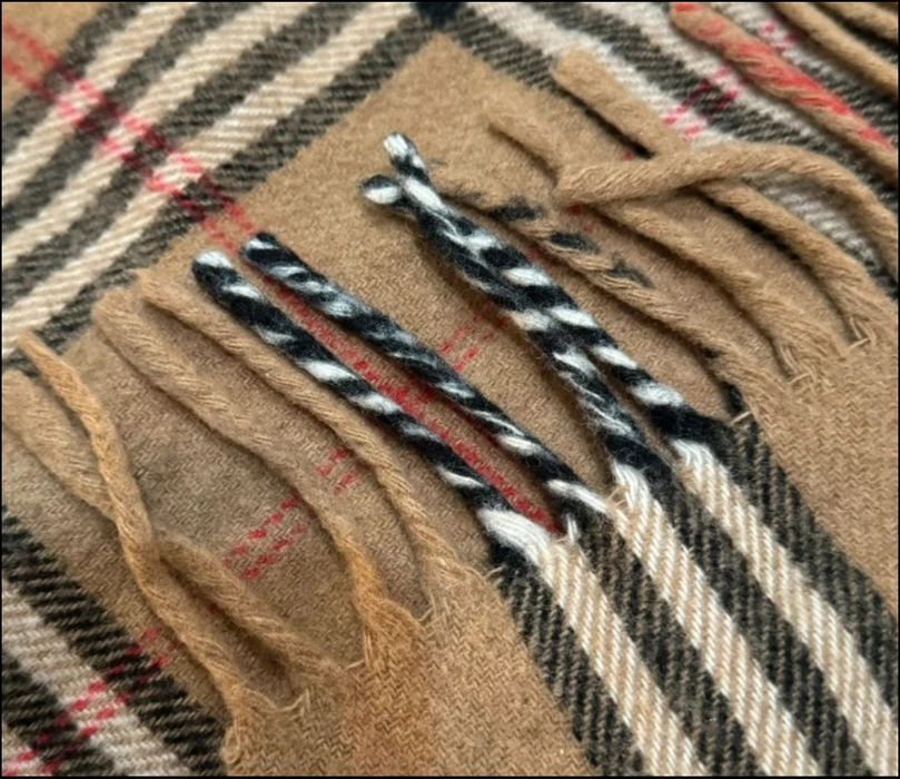 Fular moale de lână cu model de iarnă