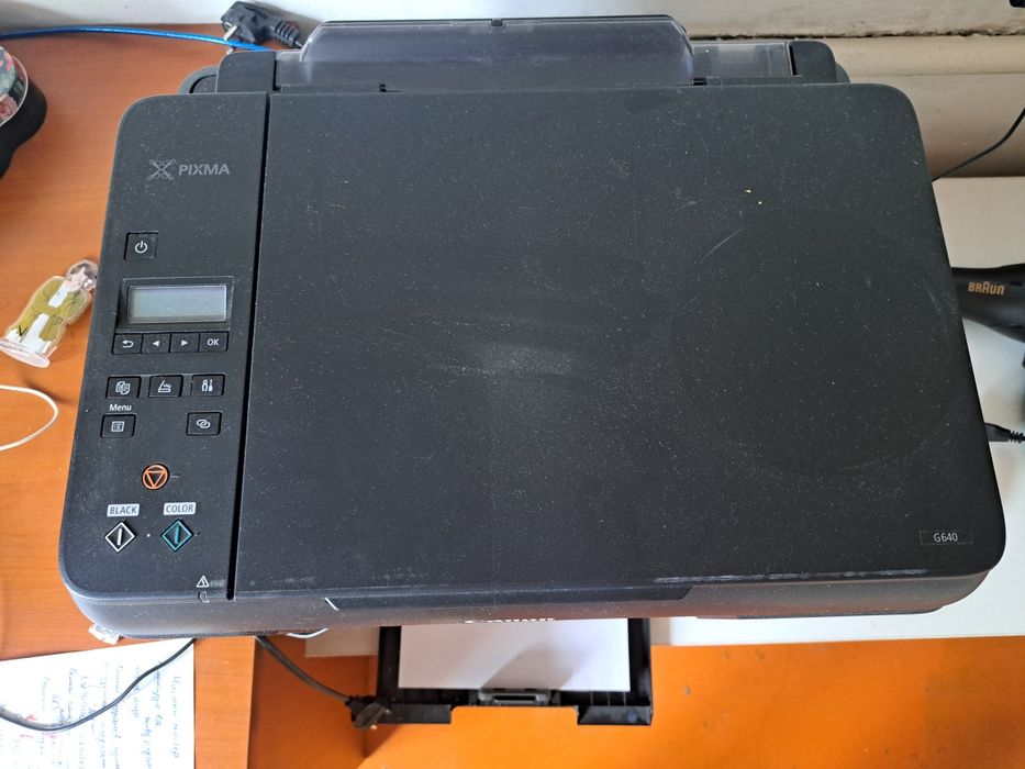 Принтер canon нету краски б/у