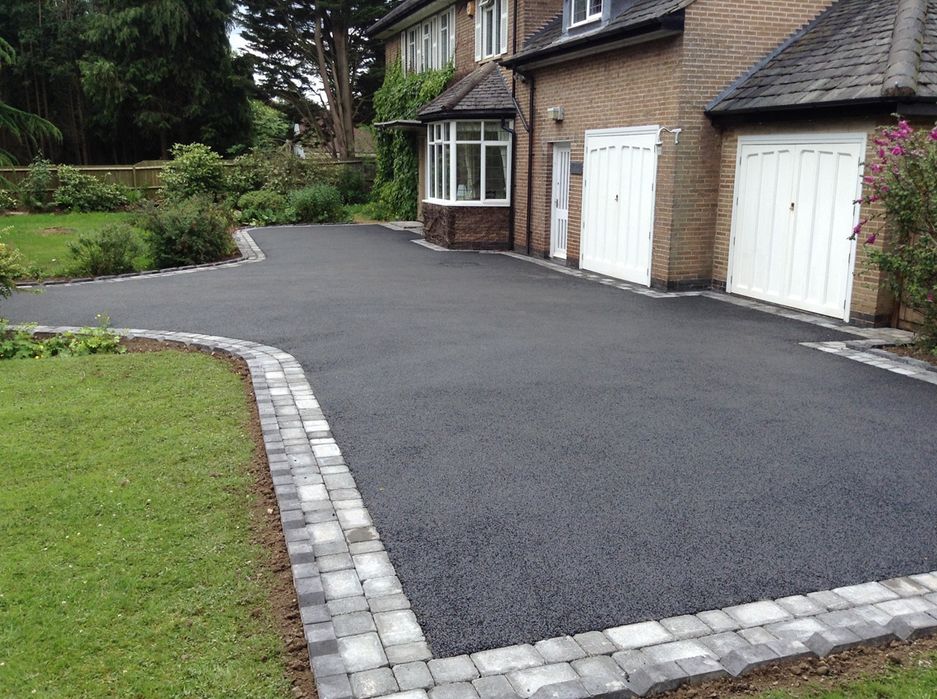 Асфальт укладки  асфалтирован