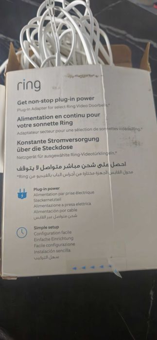 Incarcatator pentru camera inteligenta Ring.