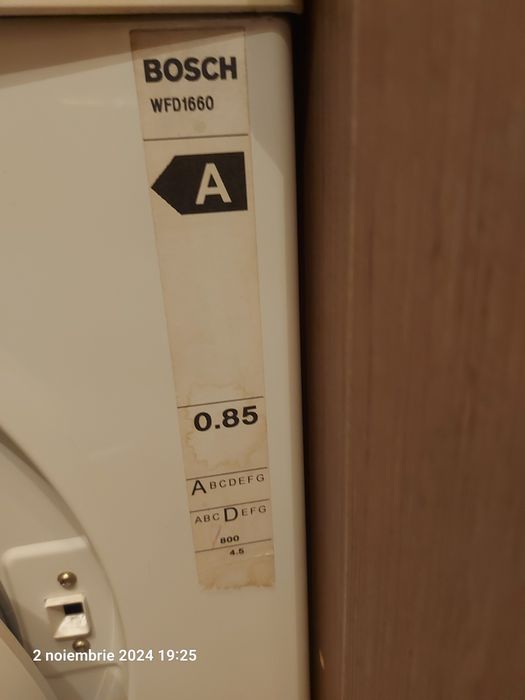 Masina de spalat rufe Bosch 4.5kg