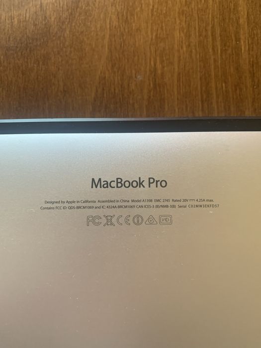 MacBookPro Quad-Core Intel Core i7 15,6