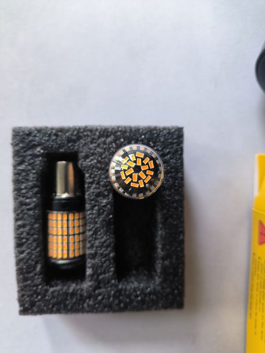 LED крушки | Super bright | Yellow BA15S P21W