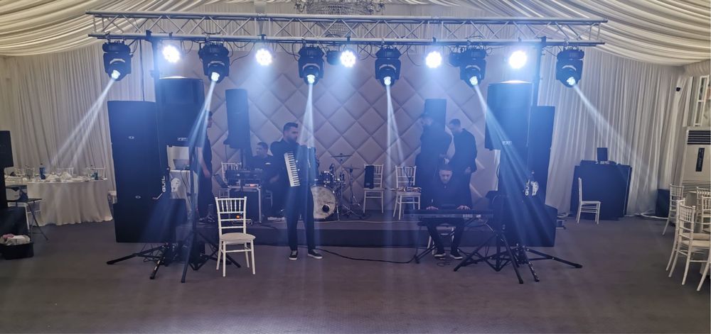 Inchiriez Schela lumini profesionala,Sunet ,Ecran LED,artifici,Nunta