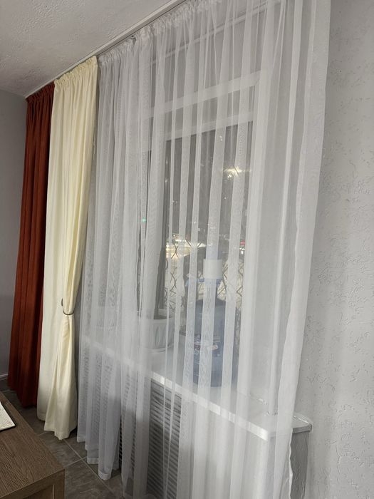 Продам шторы с тюлью в комплекте