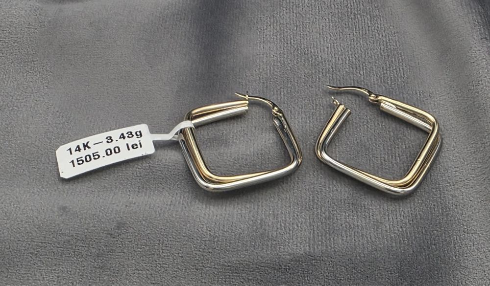 Cercei Aur 14K 3.43gr