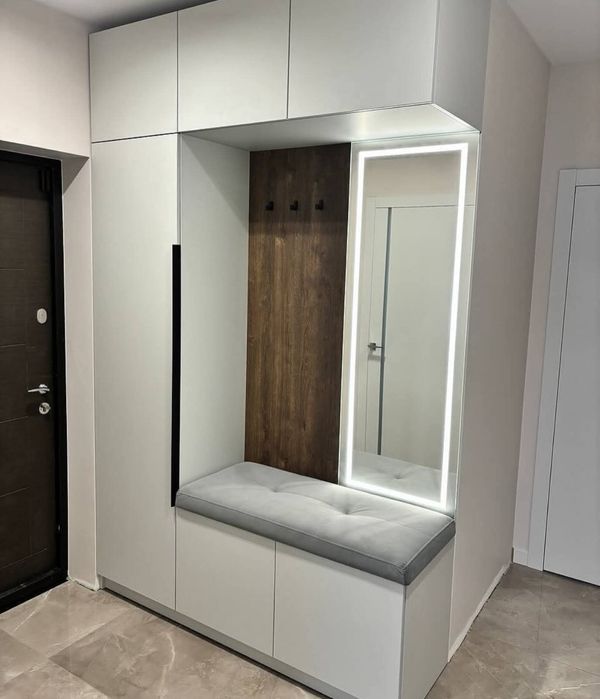 Мебель на заказ кухни, спальный, прихожий, гостиный и обшивка стен,