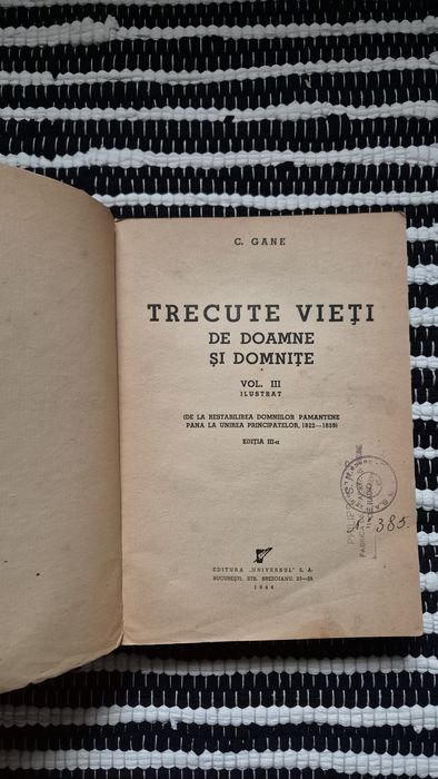 Trecute vieți de doamne si domnite carti vechi perioada comunista