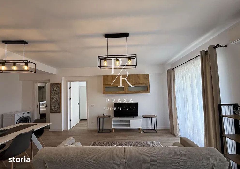 Apartament 2 camere, 56 mp, mobilat complet, garaj, lift, zona Tineret