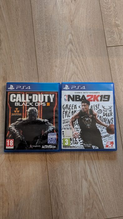 Vând jocuri ps4 black ops 3 NBA 2k19
