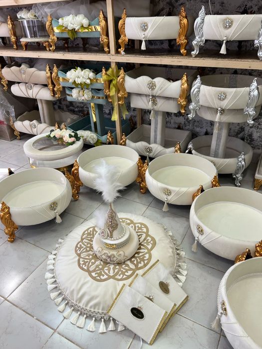 Набор для құдалық (свадебный набор) корзинок