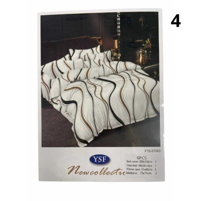 Луксозен спален комплект от 6 части