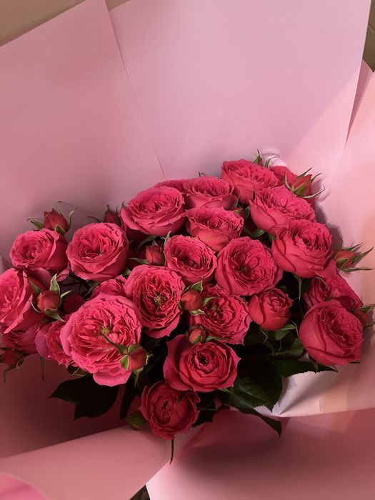 Букеты цветов розы