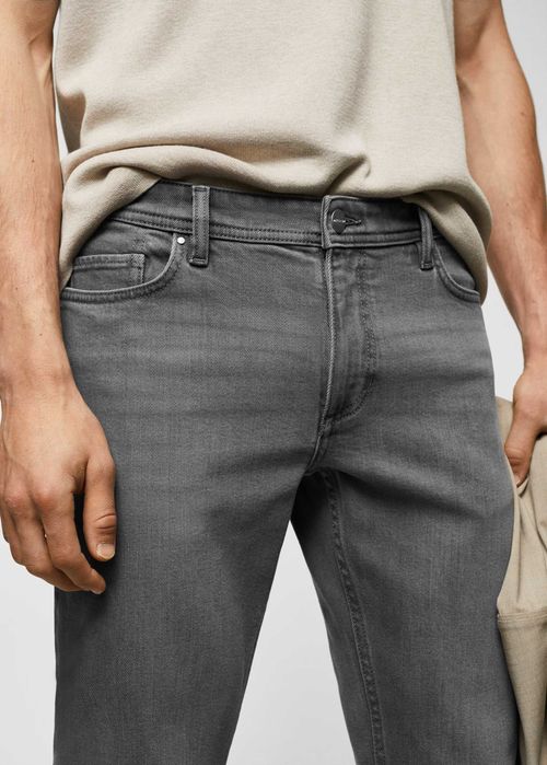 Джинсы Mango серые