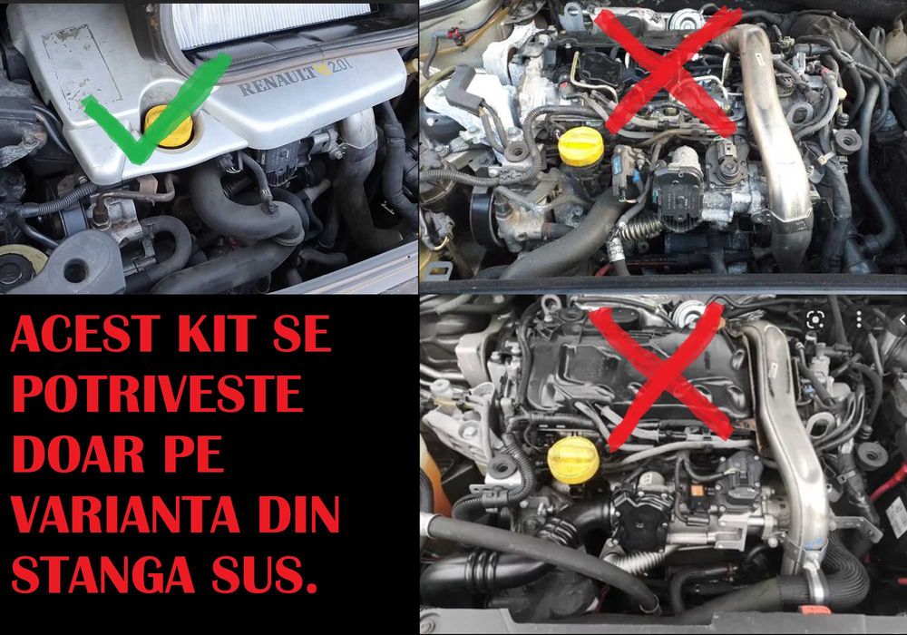 Kit Reparatie Furtun Intercooler Renault Espace 2.0 DCI Vel Satis