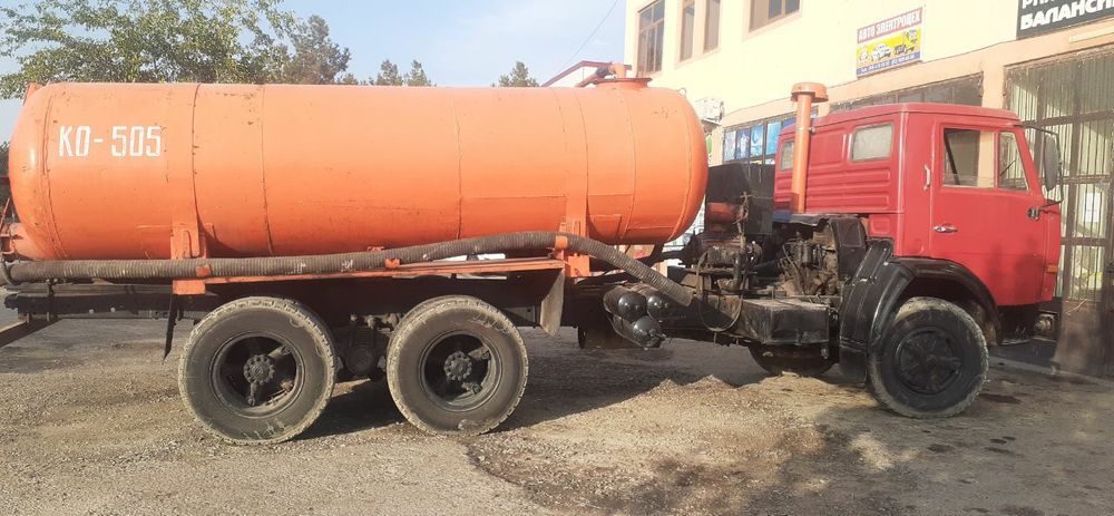 Спецтехника Камаз- ассенизатор: 16 000 у.е. - Спецтехника Бухара на Olx