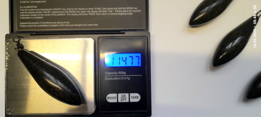 Шарнджийски олова за дистанция , олово за кастинг