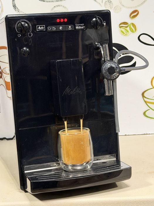 Кафемашина кафе автомат melitta solo milk с гаранция