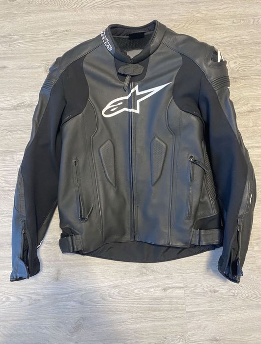 Geaca din Piele moto ALPINESTARS TECH-AIR