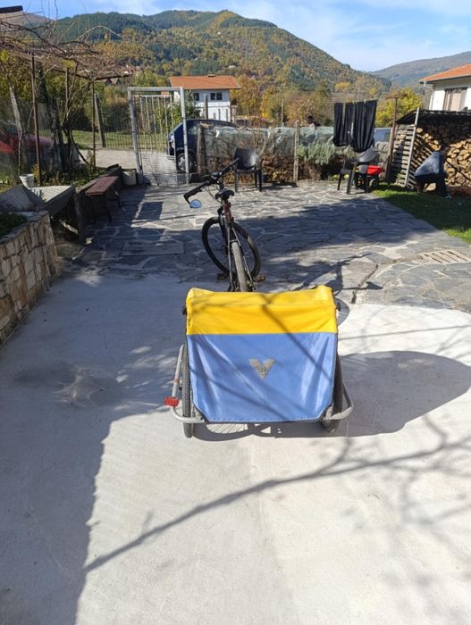 Детска рикша(ремарке за колело)