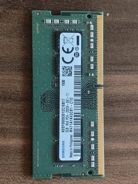 Memorie RAM laptop DDR4 16 gb  SODIMM