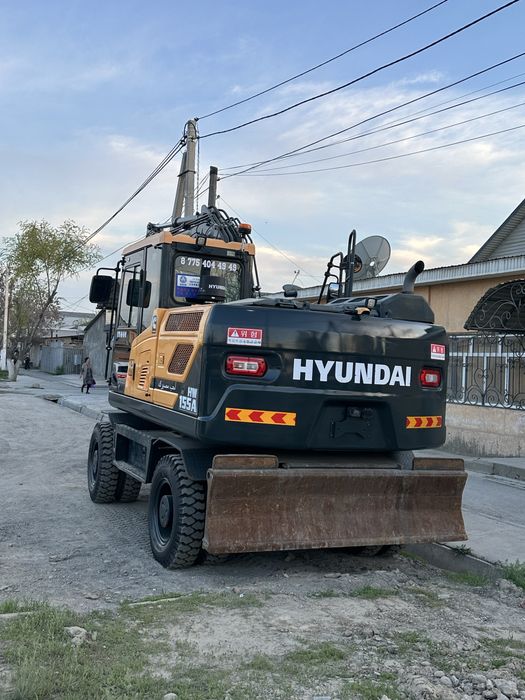 услуги экскаватора hyundai
