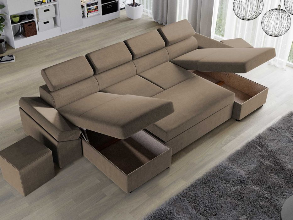 Coltar U Extensibil Jamaica cappuccino - Transport Gratuit