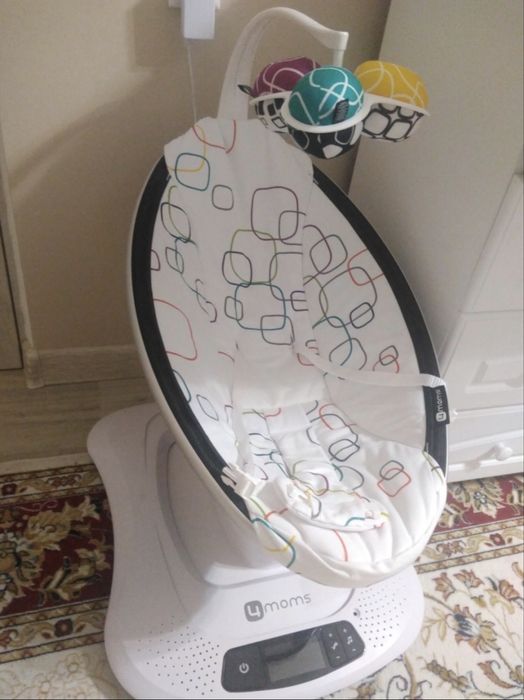 MamaRoo 4moms, детская кресло качалка