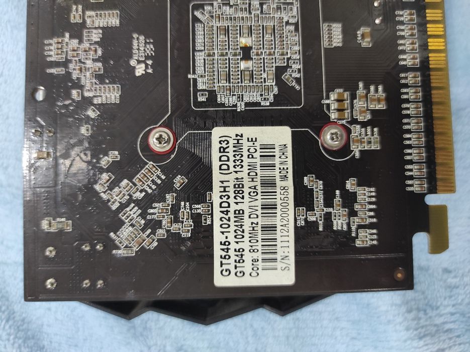 Процессоры для ПК, видеокартаGTX545, сетевой адаптер