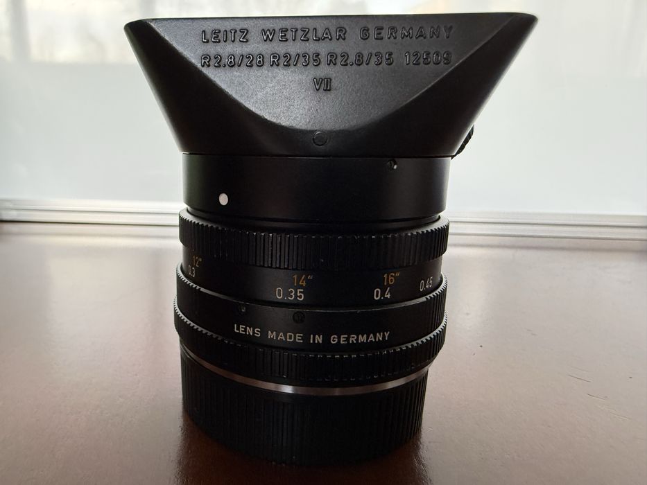 Продавам обектив Leitz Leica Elmarit-R 2,8/28mm