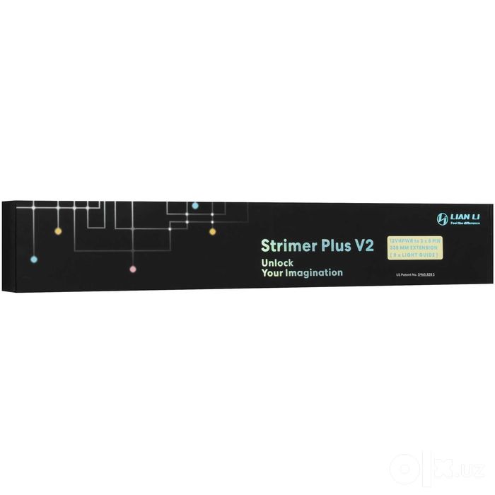 - Удлинитель кабеля питания с ARGB Lian Li Strimer PLUS V2 168-8