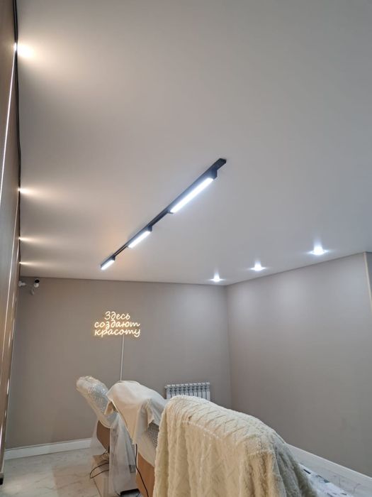 Натяжные потолки от 900 тг