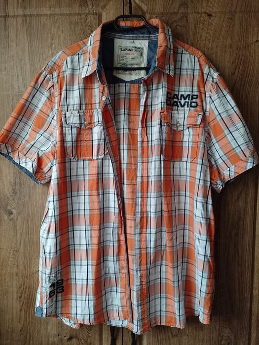 Cămașă Regular Fit Camp David XXL bumbac 100%