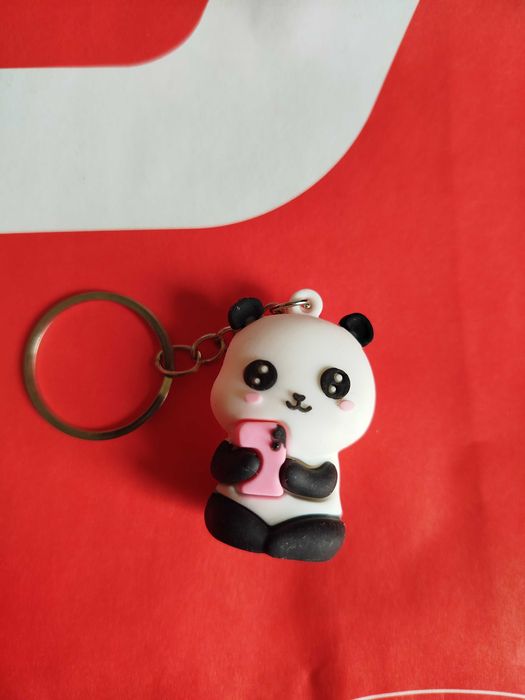 Подвески и брелок панда