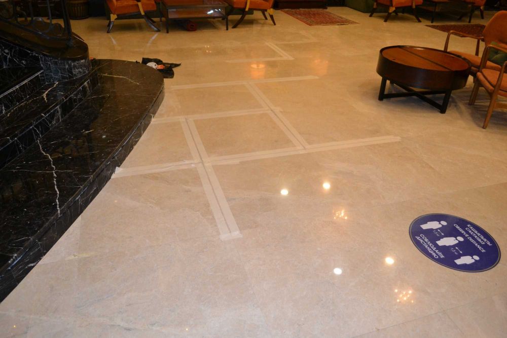 Реставрация, полировка мрамора