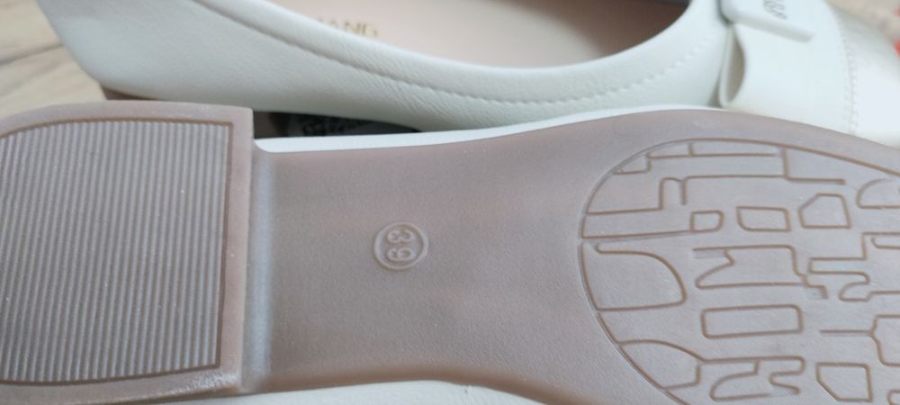 Кожаные мягкие балетки