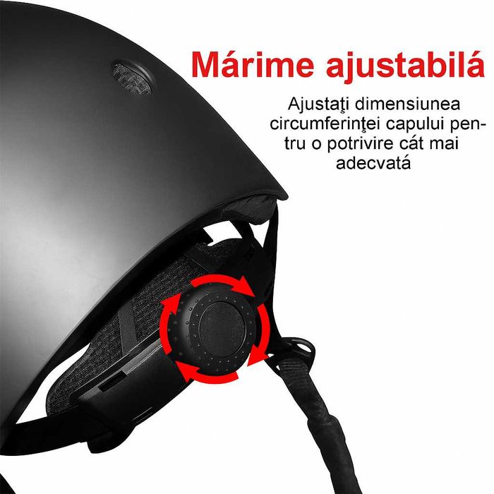 Casca protectie Bicicleta/Trotineta, Ultra Usoara, Marime reglabila, Portocaliu