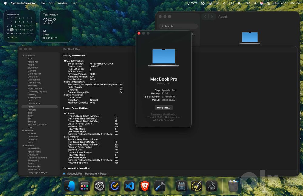 M2 Max Macbook Pro