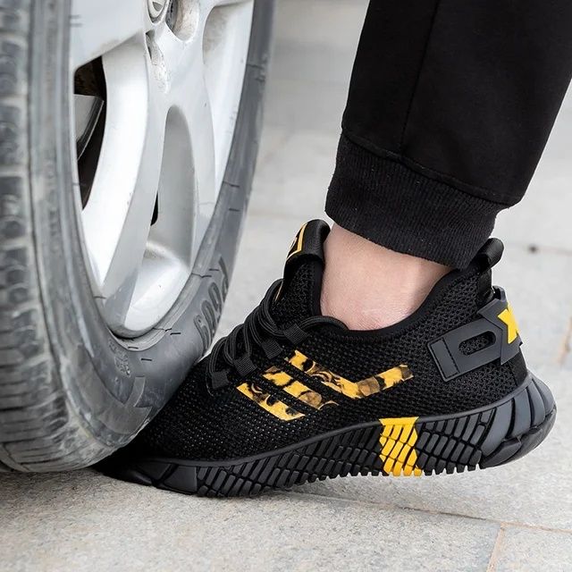 Мъжки работни защитни обувки метално бомбе модел 4