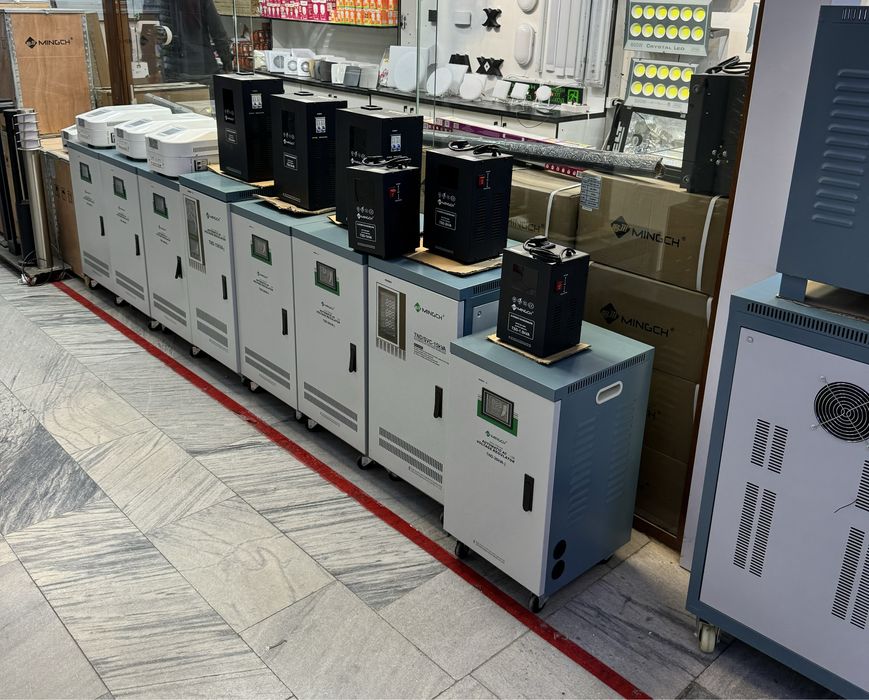 Стабилизатор напряжения MINGCH и NURA и Симисторные стабилизаторы