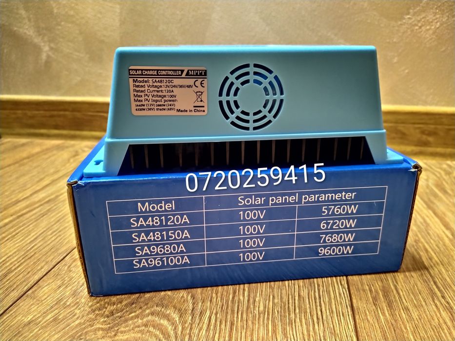 Controler solar MPPT 120A, 12V/24V/36V/48V