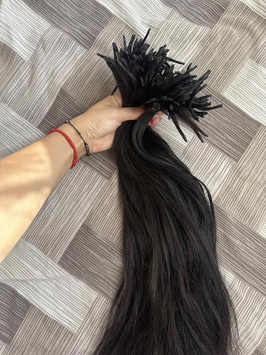 Кератинови кичури естествена коса тайландска