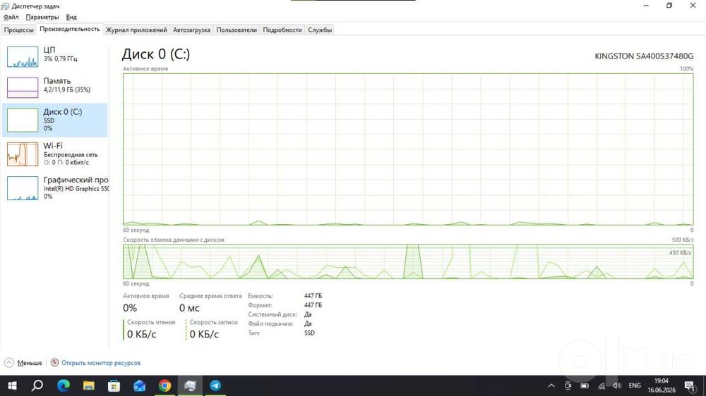 Сенсорный ASUS i5/12 GB RAM /512 GB SSD Kingston/Идеальное состояние