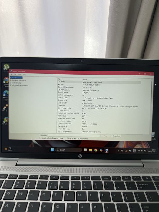 Laptop HP ProBook 440 G10, Intel Core I7, 14 inch, 16GB SSD, 1 TB