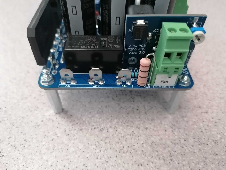 Cablaj PCB sursa reglabila 0-30v, 0-10a, k7200
