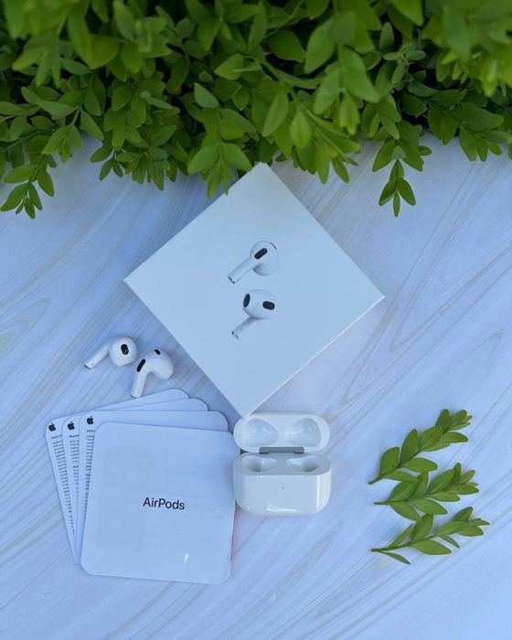 Apple AirPods 3 Lux  оригиналь 1-1  Гарантия и Доставка по Узб  !!!