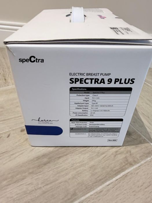 Vând pompă electrică de sân Spectra 9 Plus